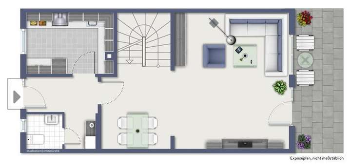 Grundriss Erdgeschoss
