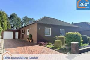Wohnen auf einer Ebene – solider Bungalow mit großem Garten & Garage – Die vollständige Adresse der Immobilie erhältst du vom Anbieter., 26759 Hinte – Vorschaubild 1