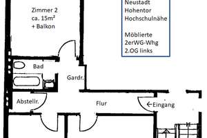 2er-WG Neugründung, Bremen-Neustadt – 2 separate Zimmer, möbliert, all-in – Neckarstraße 18, 28199 Hohentor, Bremen – Vorschaubild 17
