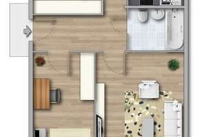 Drei Zimmer mit Balkon in Neu-Olvenstedt... – Gneisenauring 28, 39130 Neu Olvenstedt, Magdeburg – Vorschaubild 9