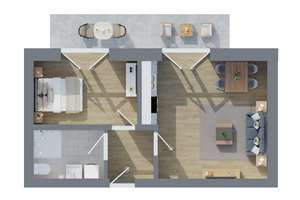 A+ Neubau-Wohnungen in Scharbeutz, 1,5 bis 4 Zimmer, 45 bis 140m2, Terrasse/Balkon – Kammerweg 2a, 23683 Scharbeutz – Vorschaubild 3
