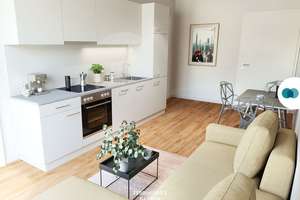 Toll geschnittene 1,5-Zimmer-Wohnung mit BALKON im Neubauquartier 'Ferdinand's Garden' – Plauener Straße 108, 13055 Alt-Hohenschönhausen, Berlin – Vorschaubild 2