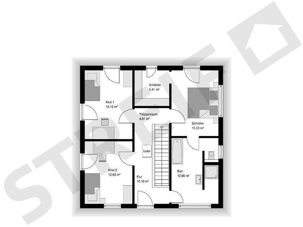 Immobilie in Lonnerstadt - Wo Familienglück beginnt - modernes Einfamilienhaus zum Ankommen - Bild 2