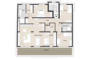 Exklusive Neubauwohnung im Staffelgeschoss mit Dachterrasse in Bestlage Lindenthal!
