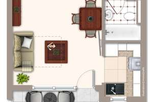 V3459 schickes 1-Zimmer-Apartment mit Duplex-Stellplatz in Burgfarrnbach – Die vollständige Adresse der Immobilie erhältst du vom Anbieter., 90768 Atzenhof, Burgfarrnbach, Fürth – Vorschaubild 13