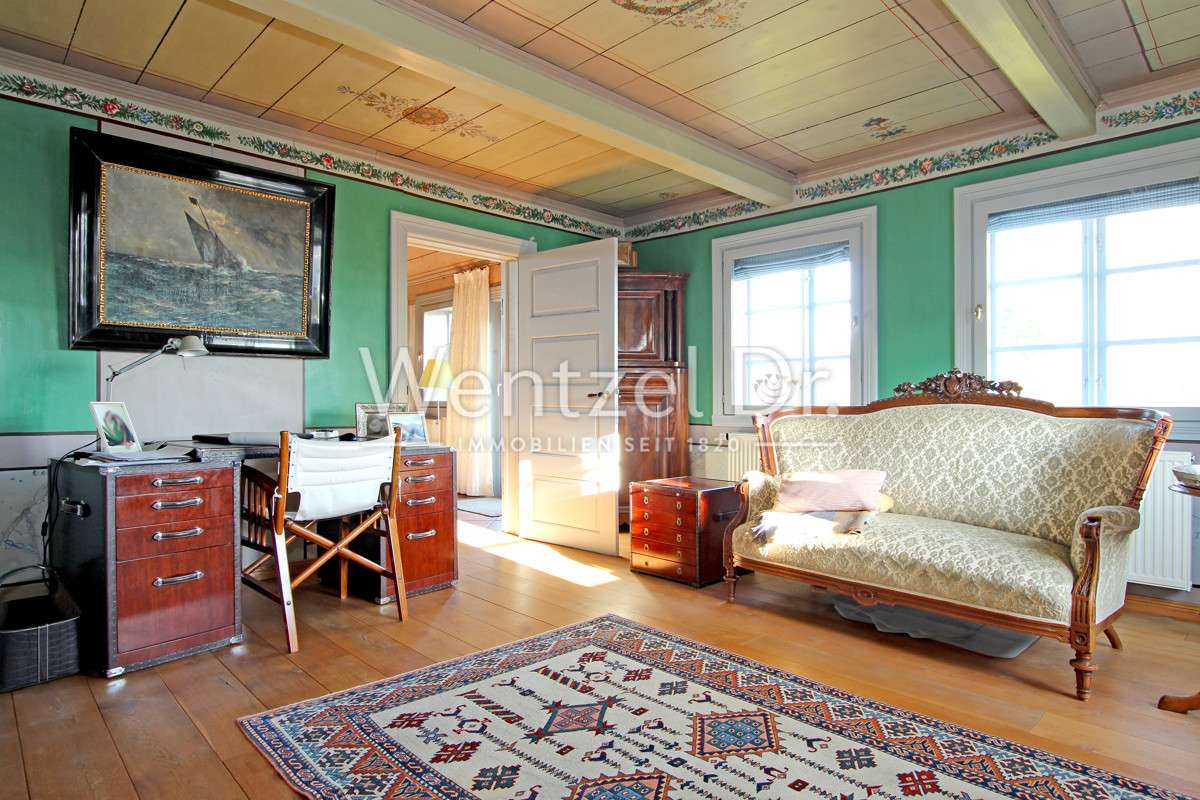 Immobilie in Grünendeich - Einzigartiges und komplett saniertes Fachwerk-Juwel zum Kauf in Grünendeich - Wentzel Dr. - Bild 12