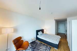 Möbliert 1 Zimmer Studio, Balkon 25 Min. von Alexaxnderplatz