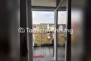 Tauschwohnung: Schöne helle Altbauwohnung, großer Balkon, Blick ins Grüne – Alfred-Kästner-Straße 61, 4275 Südvorstadt, Leipzig – Vorschaubild 2