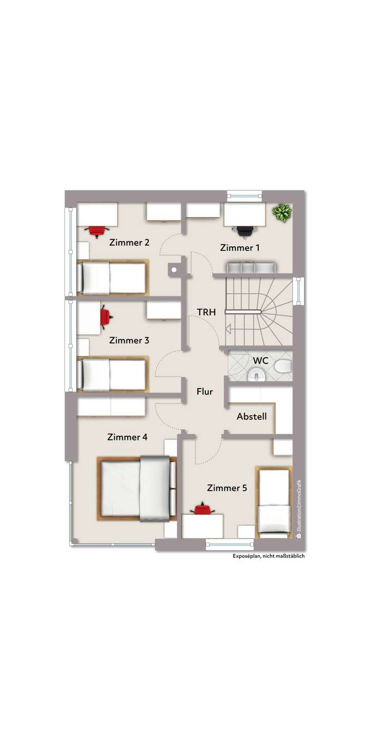 Grundriss Dachgeschoss