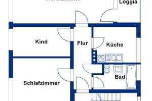 Lichtdurchflutete Wohnung mit Charme – Großes Wohnzimmer, Tageslichtbad, Loggia – Klausenerstr. 8, 38444 Detmerode, Wolfsburg – Vorschaubild 4