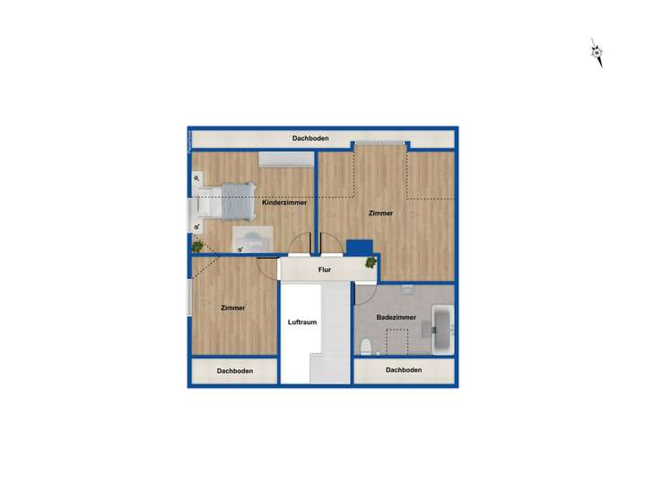 Grundriss Obergeschoss