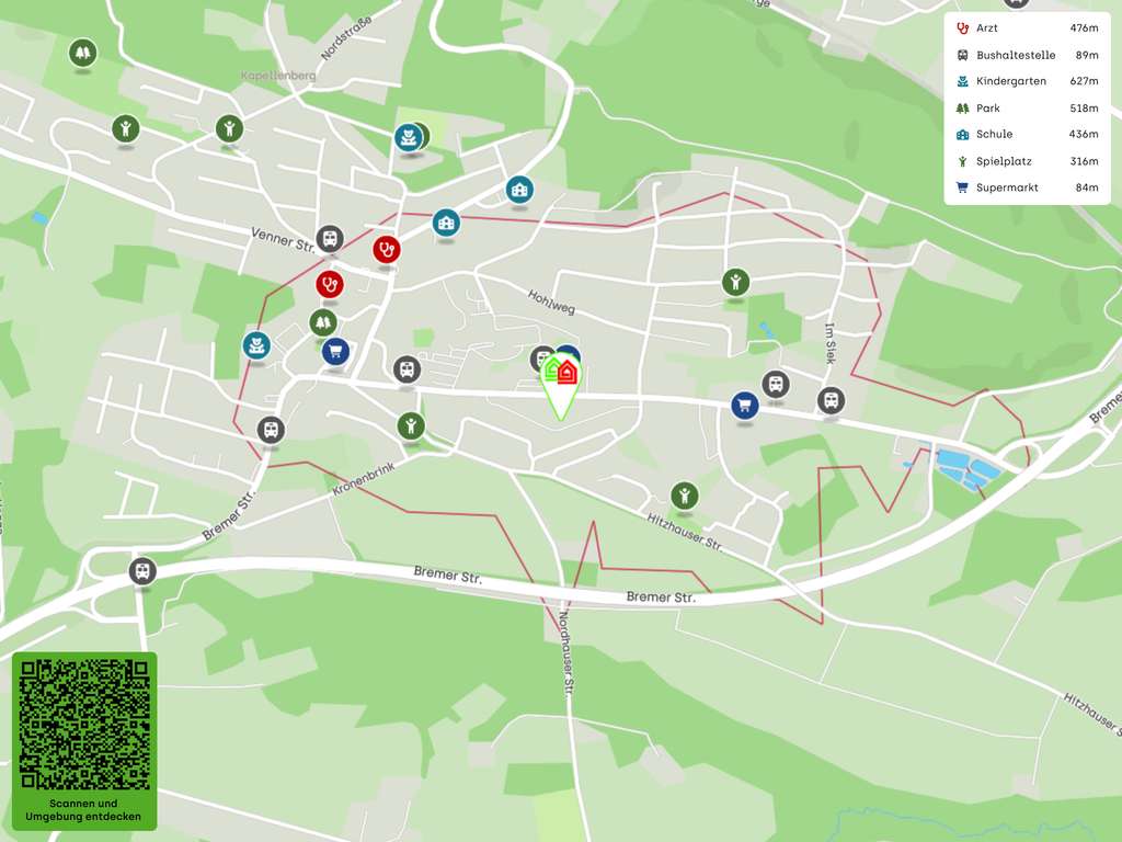 Immobilie in Ostercappeln - Ein-/Zweifamilienhaus mit Potenzial in attraktiver Lage von Ostercappeln! - Bild 3
