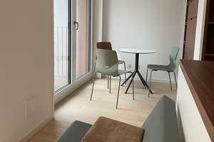 KOMPLETT MÖBLIERTE WOHNUNG MIT KÜCHE UND BAD, RAUMWUNDER,DACHTERRASSE + LOUNGE ZUM ARBEITEN – Die vollständige Adresse der Immobilie erhältst du vom Anbieter., 80797 Schwere-Reiter-Straße, München – Vorschaubild 7