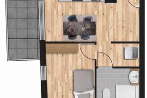 Erstbezug: Moderne 2-Zimmer-Neubauwohnung mit Balkon & Einbauküche in Mainz – Raupelsweg 8, 55118 Neustadt, Mainz – Vorschaubild 2