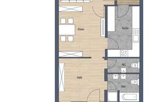 Viel Raum zur Neugestaltung – großzügige 2-Zimmer-Wohnung in gefragter Rodlage – 75173 Südweststadt, Pforzheim – Vorschaubild 13