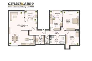 Exklusive Dachgeschosswohnung mit Gestaltungspotenzial und zwei Terrassen in Untergiesing-Harlaching – Die vollständige Adresse der Immobilie erhältst du vom Anbieter., 81547 Giesing, München – Vorschaubild 20