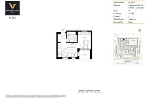 Moderne und großzügige 1-Zimmer-Wohnung! – Stephanstraße 14, 64295 Darmstadt-West, Darmstadt – Vorschaubild 8