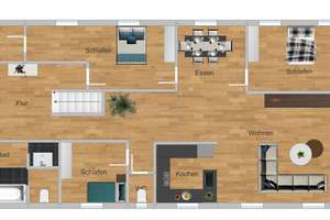 Hochwertige Penthouse-Wohnung mit 5 Zimmern und EBK in Ulm – Frauenstr. 23, 89073 Mitte, Ulm – Vorschaubild 2