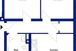 Erdgeschoss-Wohnung im Eichelkamp: Mit Dusche und Balkon – Die vollständige Adresse der Immobilie erhältst du vom Anbieter., 38440 Eichelkamp, Wolfsburg – Vorschaubild 3