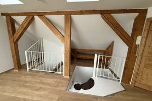 Besondere 3-Raum-Dachgeschoss-Maisonettewohnung mit zwei Bädern, großer Dachterrasse, Kamin & Garage – 2826 Innenstadt, Görlitz – Vorschaubild 22