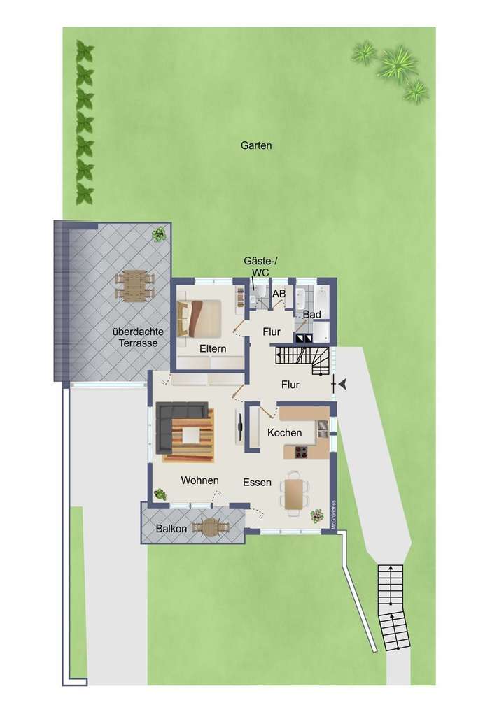 Grundriss Erdgeschoss