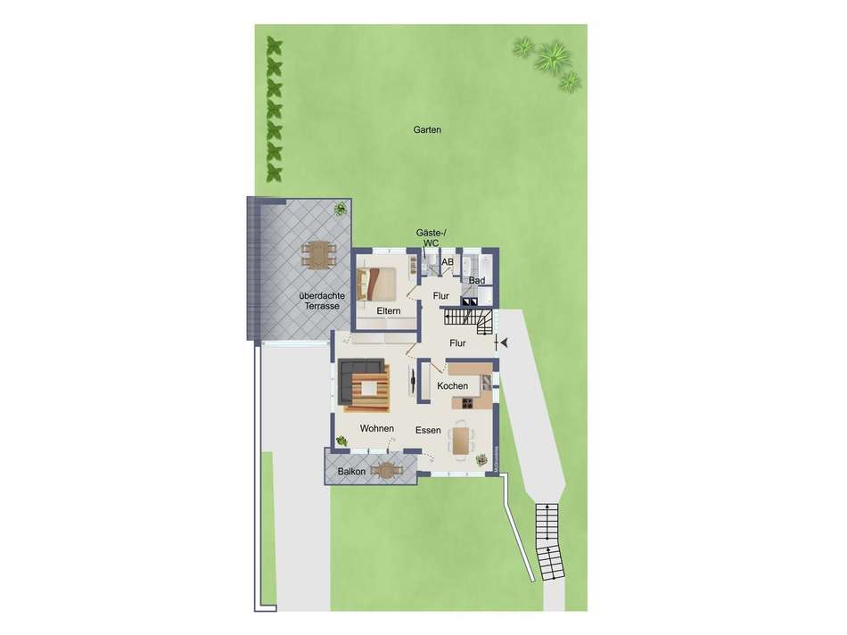 Grundriss Erdgeschoss