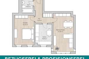 2-Zimmer Wohnung in der Südvorstadt +++ Leerstehend +++  Provisionsfrei