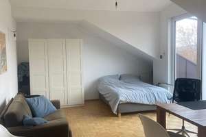 Helle 1-Zi-Wohnung in Karlsruhe-Oststadt (KIT-Nähe) – Nachmieter gesucht inkl. Möbelübernahme – Die vollständige Adresse der Immobilie erhältst du vom Anbieter., 76131 Oststadt, Karlsruhe – Vorschaubild 1