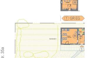 * voll möblierte und helle Wohnung mit Terrasse u. Garten * 6704 * – Die vollständige Adresse der Immobilie erhältst du vom Anbieter., 1259 Kleinzschachwitz, Dresden – Vorschaubild 3