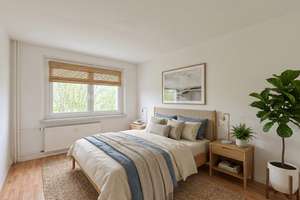 Mit Einbauküche und vom Südbalkon Top-Aussicht ins Erzgebirge! – Marie-Tilch-Straße 23, 9123 Hutholz, Chemnitz – Vorschaubild 4