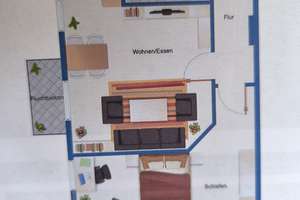 Zentrale 2-Zimmer-Wohnung in Nürnberg Südstadt, teilmöbliert – Humboldtstraße 88 RG, 90459 Galgenhof, Nürnberg – Vorschaubild 11