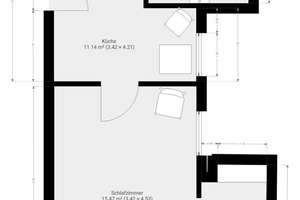 Renovierte 2-Zimmer Wohnung in schöner Lage – Kurfürstenstraße 16, 45138 Südostviertel, Essen – Vorschaubild 9