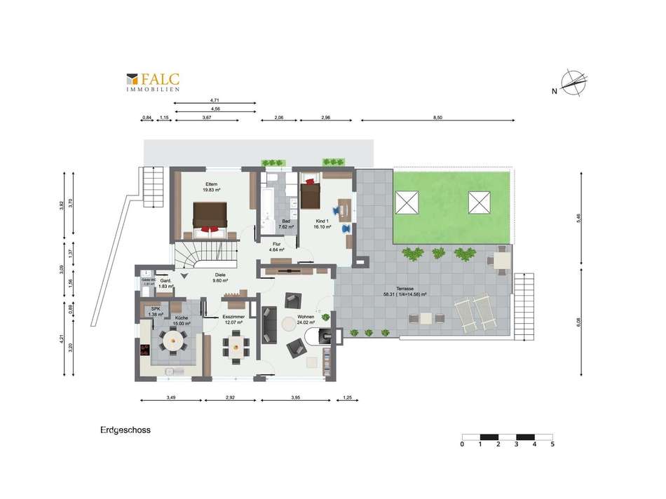 Grundriss Erdgeschoss