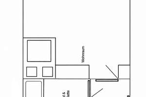 Helle, teilmöblierte 1-Zimmer-Wohnung mit sonnigem Innenhofbalkon und Duplex-Stellplatz – 81541 Untere Au, München – Vorschaubild 12