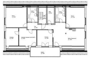 Großzügige und hochwertige 5-Zimmer-DG-Wohnung in Wismar mit 2 Bädern, Gaskamin, Balkon und EBK – Die vollständige Adresse der Immobilie erhältst du vom Anbieter., 23966 Wismar-West, Wismar – Vorschaubild 2