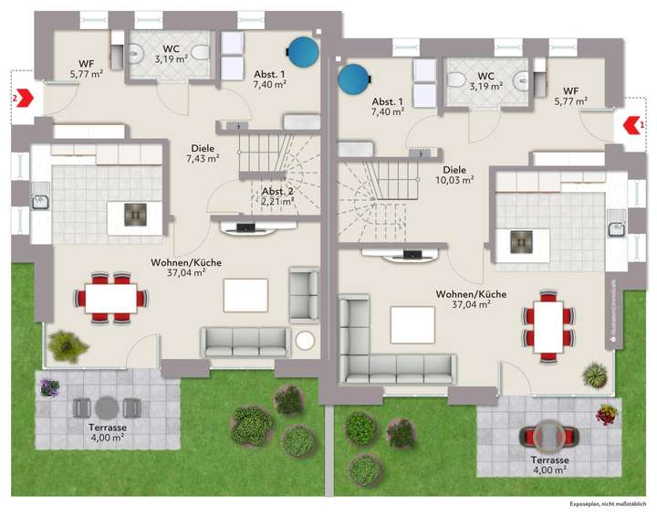 Grundriss Erdgeschoss 1.4.1