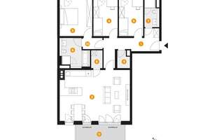 Hochwertige 4-Zimmer-Wohnung mit durchdachtem Grundriss – Erich-Ollenhauer-Straße 39, 90427 Boxdorf, Nürnberg – Vorschaubild 2