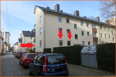 Modernisierte Wohnung im Hochparterre in der Bremerhavener Innenstadt