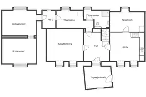 Autark leben & selbstversorgen – Haus in Alleinlage mit großem Grundstück zw. Merbitz und Löbejün – Saalekreis – Vorschaubild 17