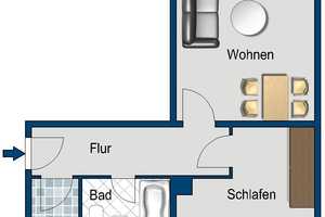 2. Zimmer im grünen! – Erich-Weinert-Str. 18, 14478 Potsdam – Vorschaubild 1