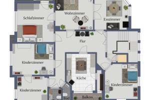 Exklusivität trifft Historie- Traumhafte Altbauwohnung im beliebten Westviertel – Die vollständige Adresse der Immobilie erhältst du vom Anbieter., 7743 Jena-West, Jena – Vorschaubild 24