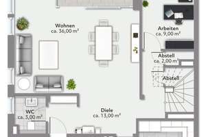PENTHOUSEWOHNUNG IM DECHANEIVIERTEL VON MÜNSTER – 48145 Mauritz-Mitte, Münster – Vorschaubild 25