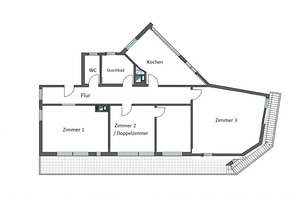 STUDENTEN-Wohngemeinschaft - 1 Zimmer in der Frauenstraße / Ulm-Mitte - Frauenstraße Parkseite- – Frauenstraße 85, 89073 Mitte, Ulm – Vorschaubild 11