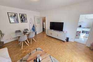 Zwischenmiete 12 Monate  - Möblierte 2 Zimmer mit Süd Balkon im Herzen Maxvorstadt – Schraudolphstraße 6, 80779 Am alten nördlichen Friedhof, München – Vorschaubild 3
