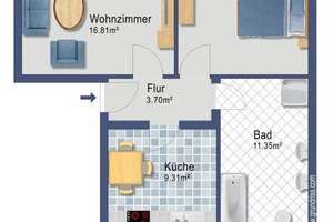 Haushälfte mit 4 Wohneinheiten in Gotha-Ost – Die vollständige Adresse der Immobilie erhältst du vom Anbieter., 99867 Gotha – Vorschaubild 28