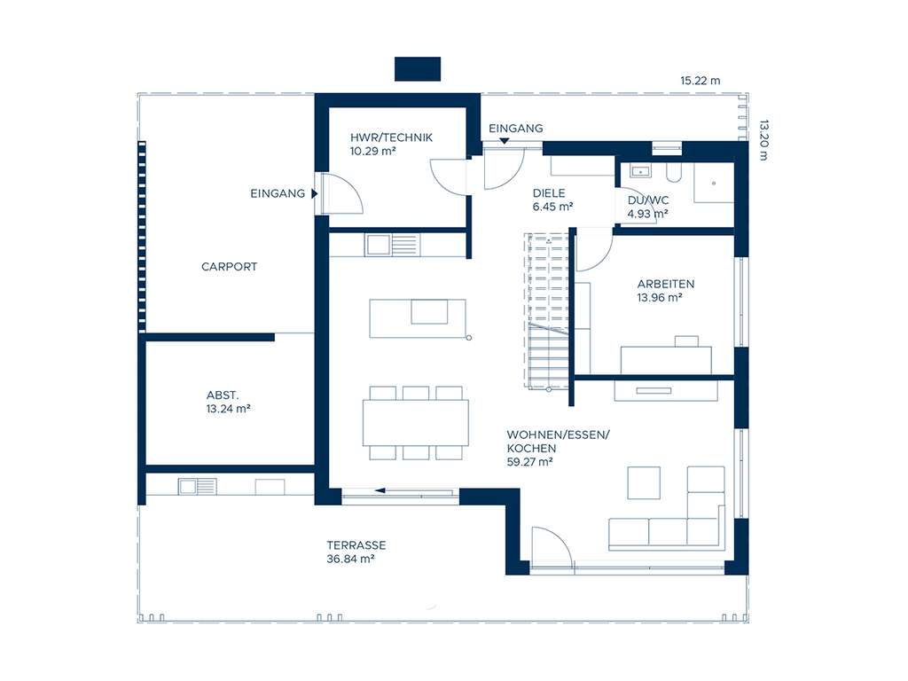 Immobilie in Tegernheim - MODERNES WOHNEN MIT LICHTDURCHFLUTETEM AMBIENTE. INKLUSIVE BAUPLATZ! - Bild 3