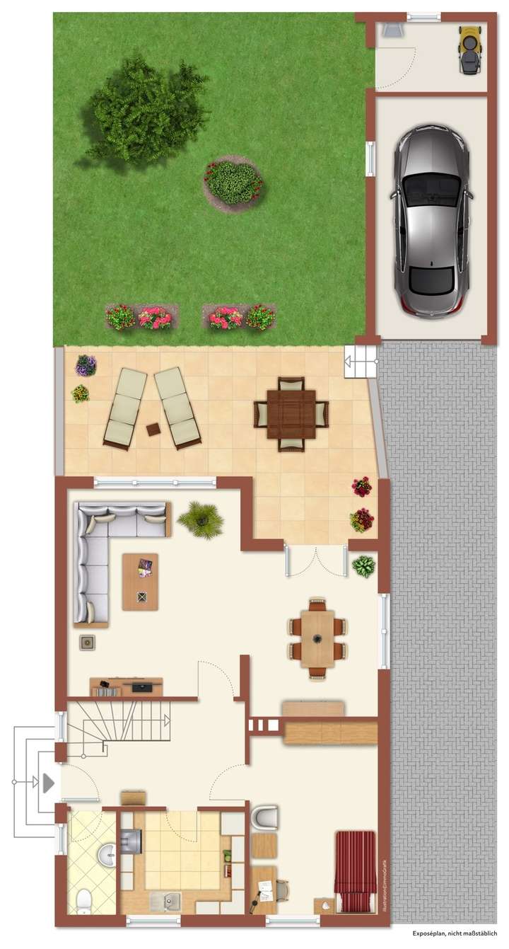 Grundriss Erdgeschoss