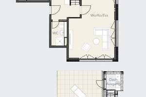 Außergewöhnliches Penthouse mit Dachgarten im Regensburger Westen – 93049 Westenviertel, Regensburg – Vorschaubild 15