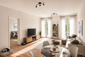 Ab Juli bezugsfertig und KFW 40 förderfähig! Moderne 2-Zimmer-Wohnung mit einem Südbalkon