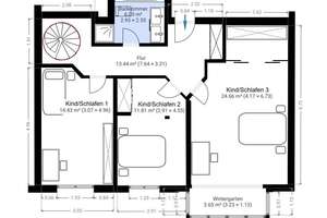 Penthouse mit Blick über Altona-Altstadt! Moderne 4-Zi.-Maisonette-ETW mit Lift, TG und Dachterrasse – Die vollständige Adresse der Immobilie erhältst du vom Anbieter., 22767 Altona-Altstadt, Hamburg – Vorschaubild 19